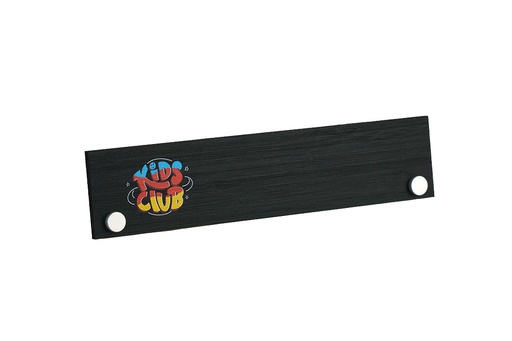 [BMBB-NP4] Bamboo Blackboard Pillar Nameplate 250mm x 55mm