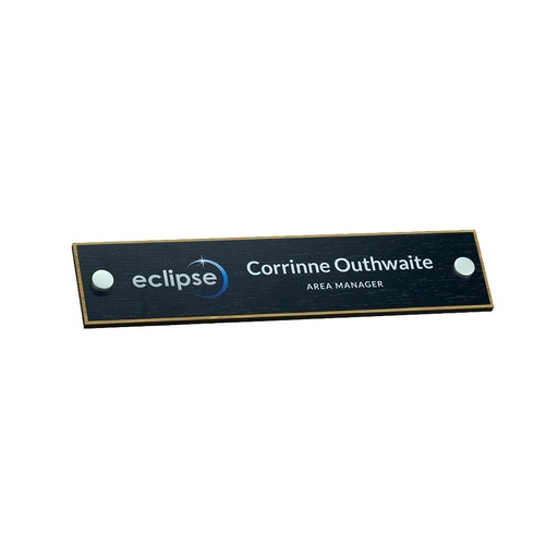 [BMB-DP-4] Bamboo Pillar Doorplate 250mm x 55mm