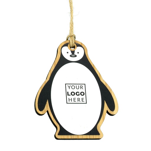 [BMB-CTO-SB3-BAMBOO] Bamboo Shaped Bauble - Penguin