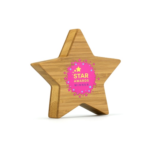 [BMB-C1-1] Bamboo Star Award 126mm x 120mm
