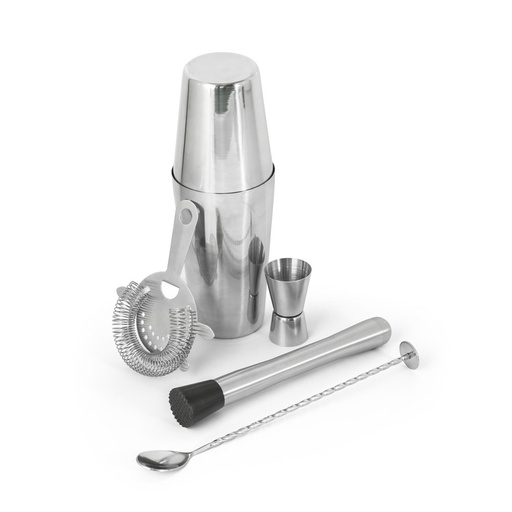 [94043-107] BRAMBLE. 6-piece stainless steel cocktail set