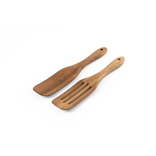 [94291-170] BATALI. Set of two cutlery sets in acacia wood