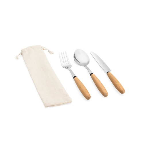 [94292-160] BOULUD. 3-piece set in acacia wood