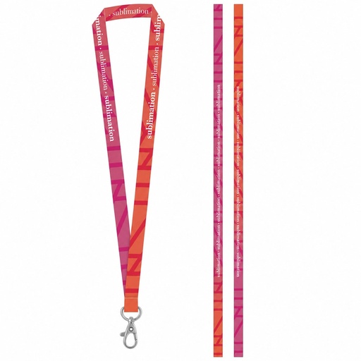 [94972S-106] BRIGHTON S. Printed sample of SET Lanyard SUBLIMATION Long II (20 mm) with Hook Trigger Snap 20 mm