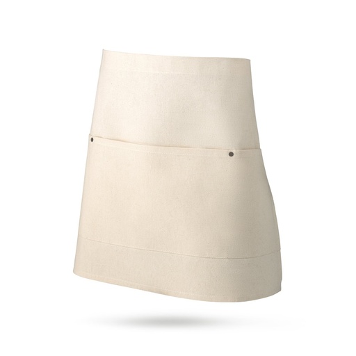 [99835-160] CHICORY. Multi-purpose apron in cotton canvas (260 g/m²)