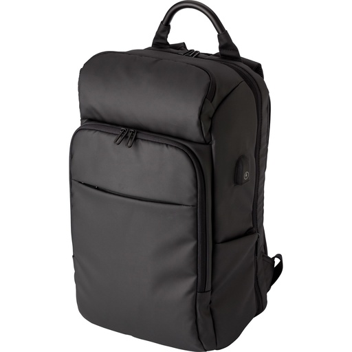 [9154-001] Backpack with laptop pocket and USB port