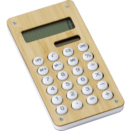 [710931-823] Bamboo calculator