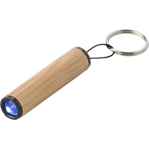 [821118-011] Bamboo mini torch keyring