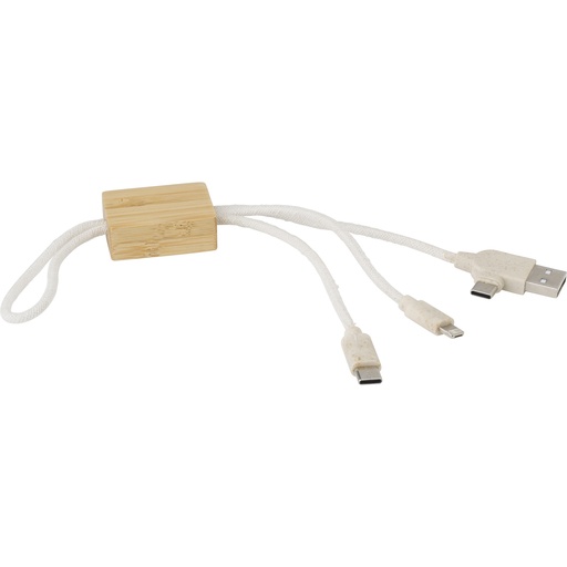 [976587-011] Bamboo USB charger