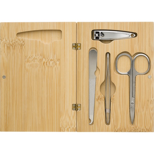 [1014897-011] Bamboo manicure set