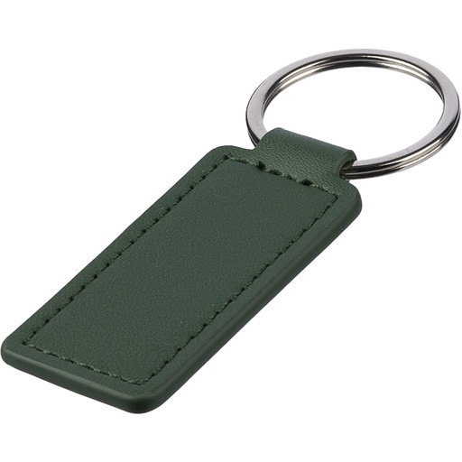 Apple leather keyring