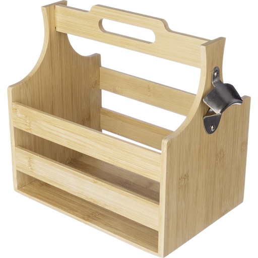 [1097270-011] Bamboo bottle holder