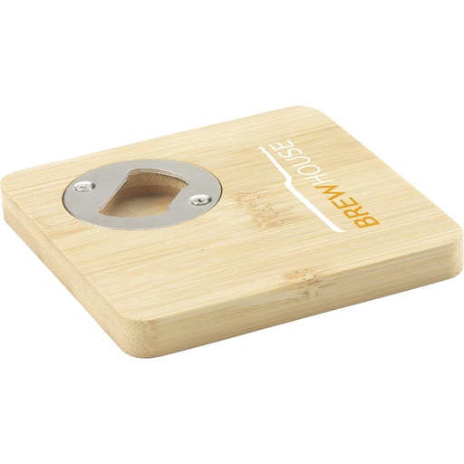 [261551-823] Bamboo coaster & bottle opener