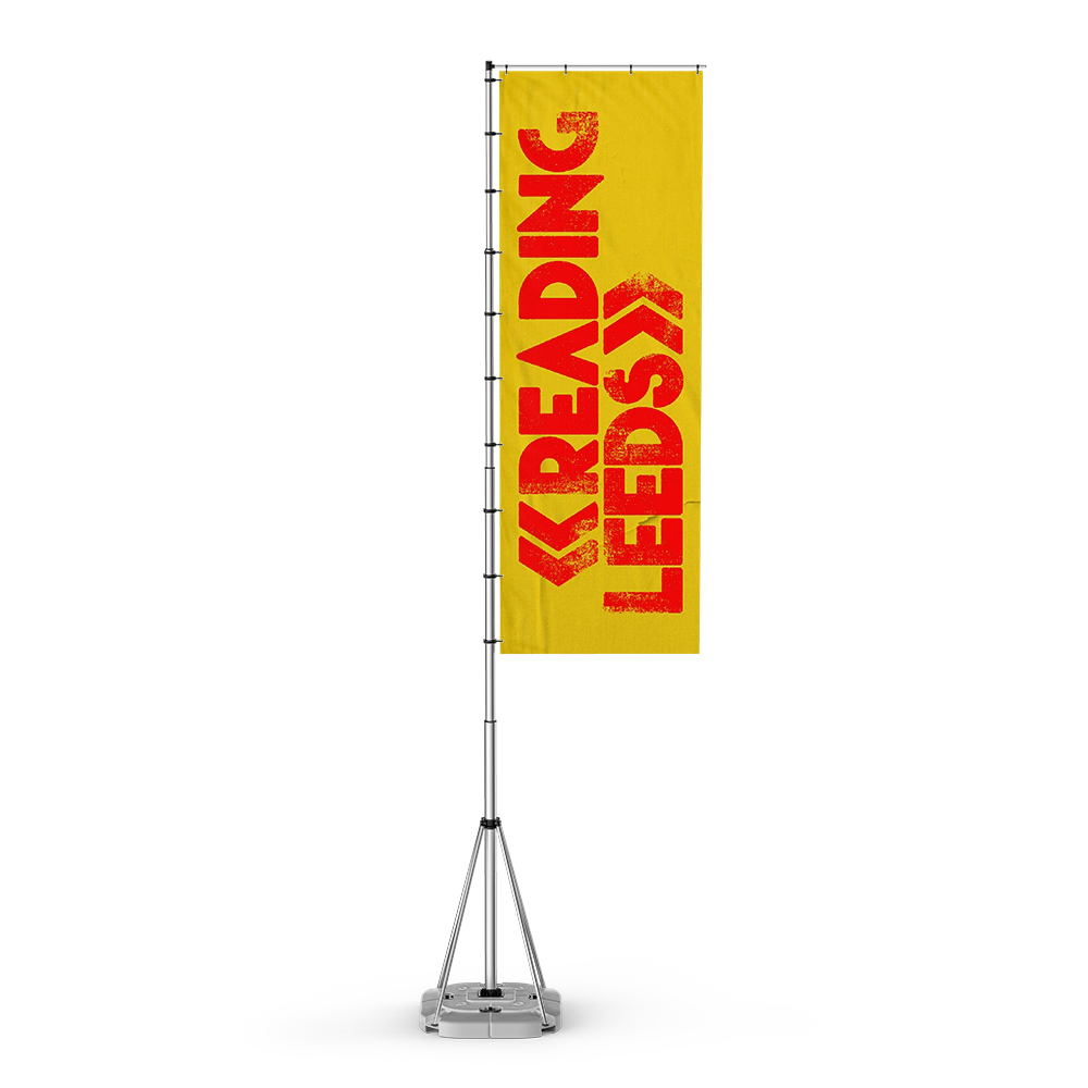 Giant Rhino Portable Flag | Print Included | Branded