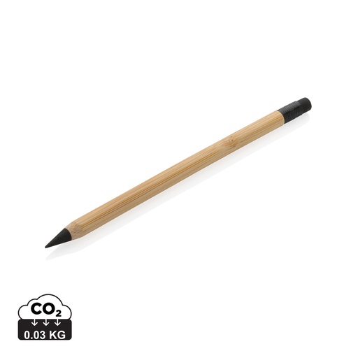 [P611.099] Bamboo infinity pencil with eraser