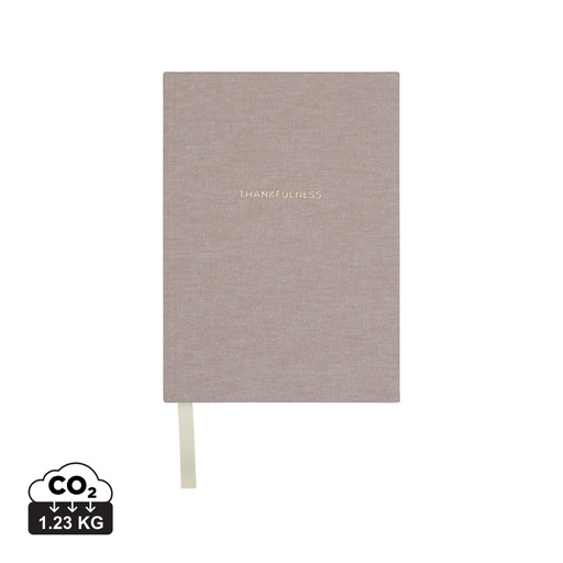 [V7730319] VINGA Thankfulness GRS recycled paper journal