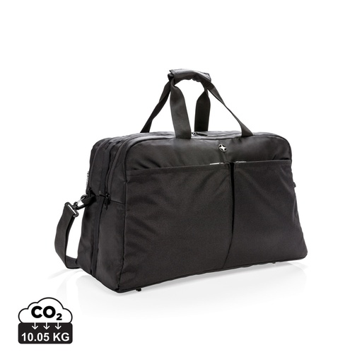 [P762.271] Swiss Peak RFID duffle with suitcase opening