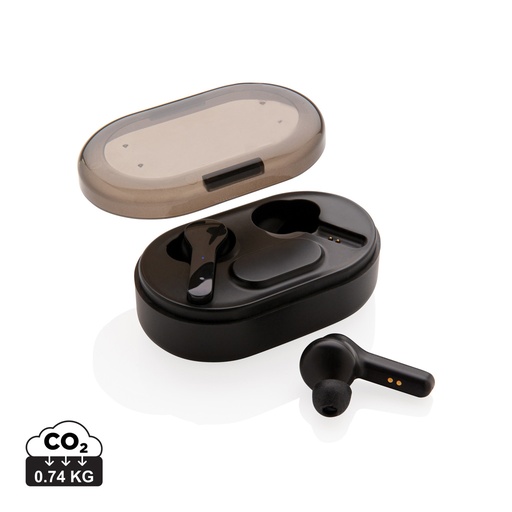[P329.181] Light up logo TWS earbuds in charging case
