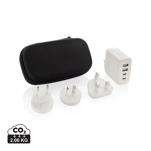 [P821.0203] TravelCharge Pro RCS rplastic travel charger with USB C