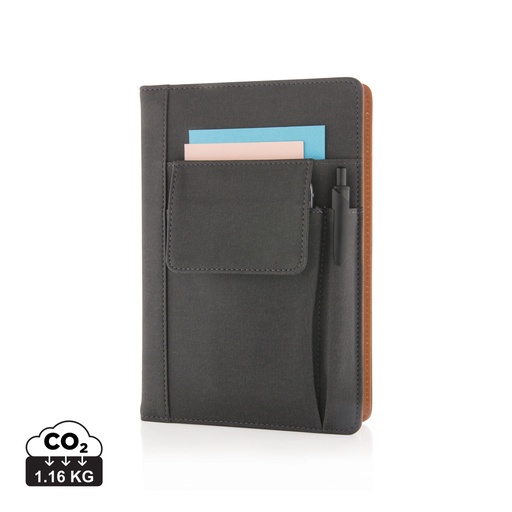 [P773.071] Notebook with phone pocket