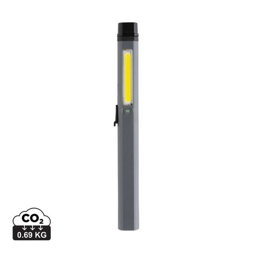 [P513.262] Gear X RCS recycled plastic USB rechargeable pen light