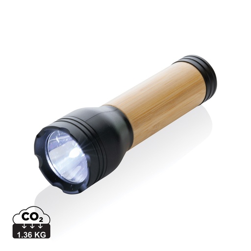 [P513.781] Lucid 3W RCS certified recycled plastic & bamboo torch