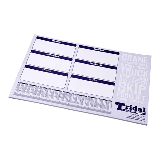 [21200002] Desk-Mate® A2 notepad