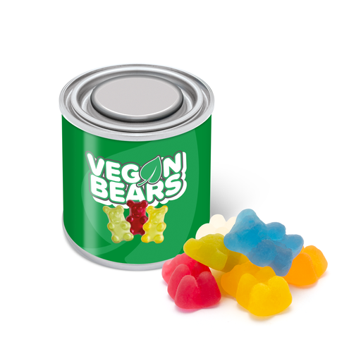 [106656] Small Paint Tin - Vegan Bears